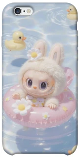 Чохол на Apple iPhone 6/6s (4.7") Labubu swimming фото 1 з 1