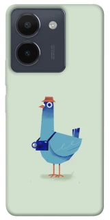 Чохол на Vivo Y36 Голуб-детектив фото 1 з 1