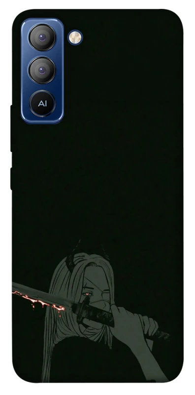 Чохол на TECNO Pop 5 LTE Людина-бензопила фото 1 з 1