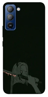 Чехол на TECNO Pop 5 LTE Человек-Бензопила фото 1 из 1