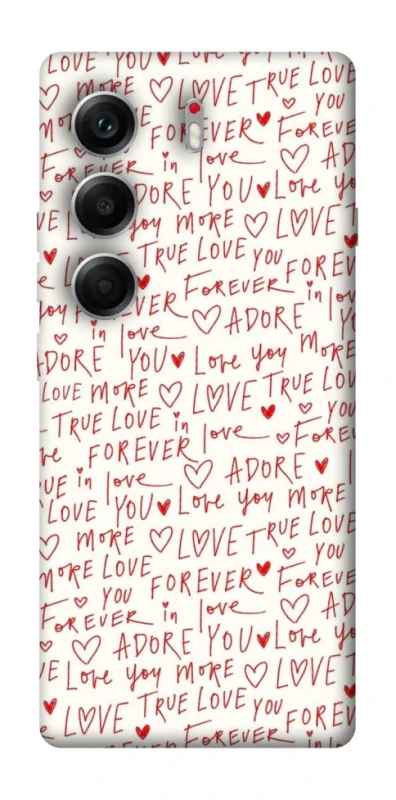 Чохол на Tecno Camon 40 Love aesthetic ver.4 фото 1 з 1