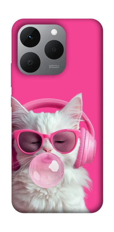 Чохол на Realme 15T Pink kitty фото 1 з 1