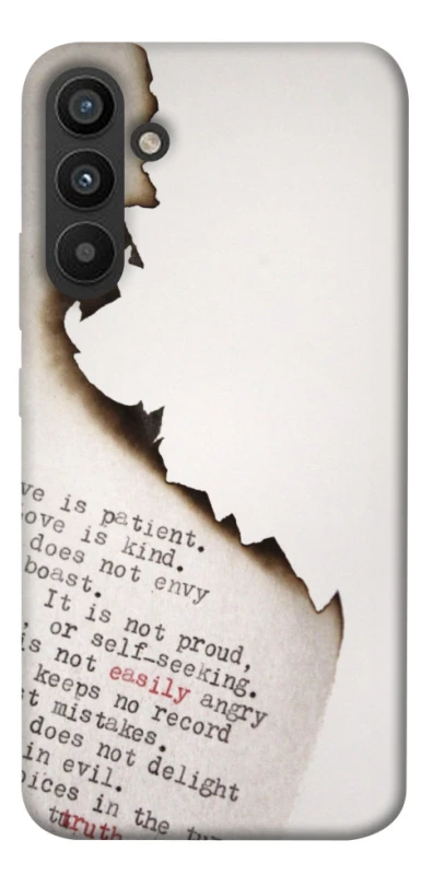 Чехол на Samsung Galaxy A34 5G Стихи фото 1 из 1