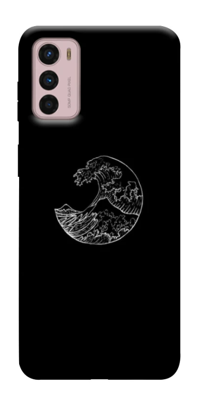 Чохол на Motorola Moto G42 Black tsunami фото 1 з 1