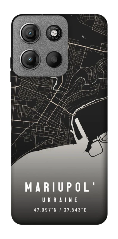Чохол на Motorola Moto G15 Power Mariupol map фото 1 з 1