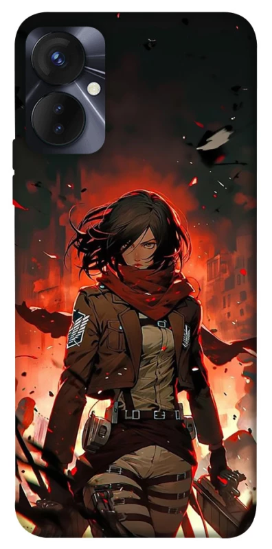 Чохол на TECNO Spark 9 Pro (KH7n) Mikasa v2 фото 1 з 1