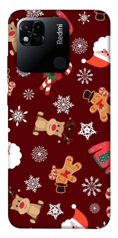 Чохол на Xiaomi Redmi 10A Новорічний v6 фото 1 з 1