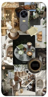 Чехол на Xiaomi Redmi 5 Plus / Redmi Note 5 (Single Camera) Coffee collage ver.4 фото 1 из 1