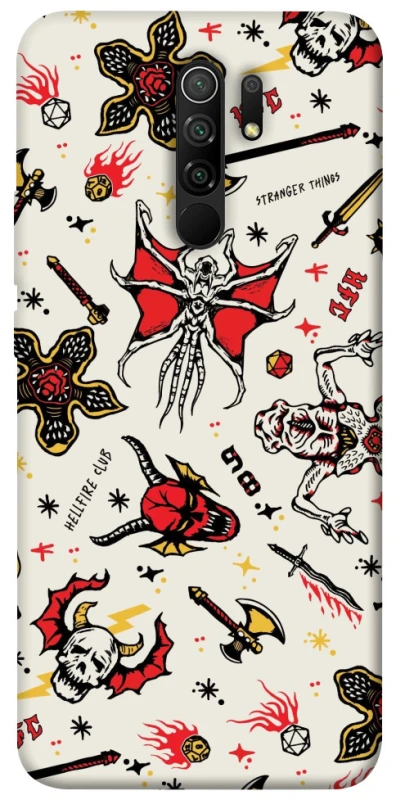 Чехол на Xiaomi Redmi 9 Stranger Things ver.2 фото 1 из 1