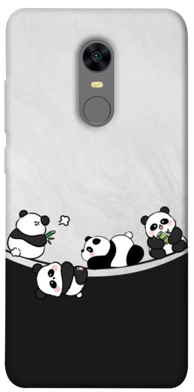 Чохол на Xiaomi Redmi 5 Plus / Redmi Note 5 (Single Camera) Four pandas фото 1 з 1