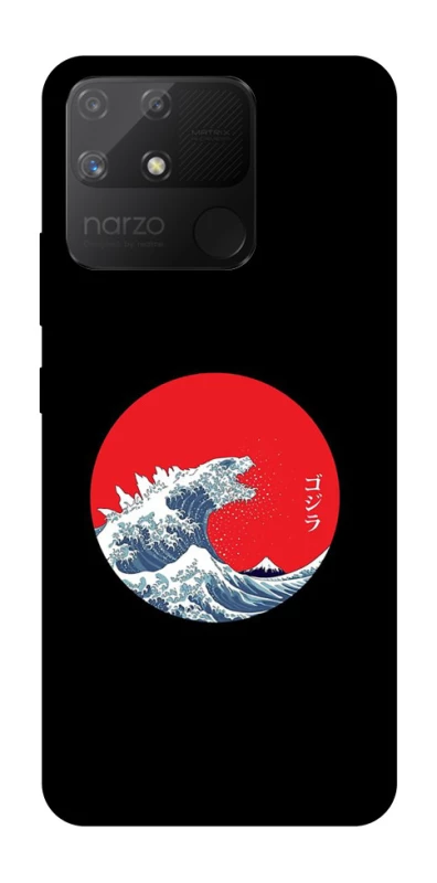 Чохол на Realme Narzo 50A Хвилі Японії фото 1 з 1