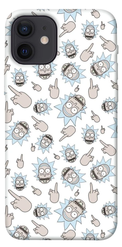 Чохол на Apple iPhone 12 (6.1") Rick and Morty style фото 1 з 1