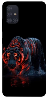 Чехол на Samsung Galaxy A51 fire tiger фото 1 из 1