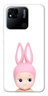 Чехол на Xiaomi Redmi 10A Minimal Bunny Peek фото 1 из 1