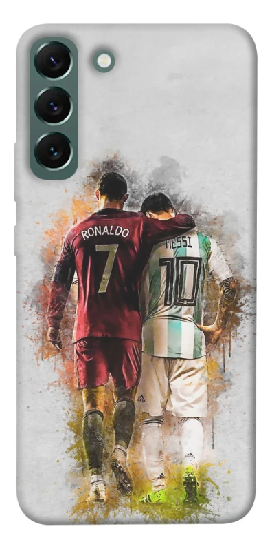 Чохол на Samsung Galaxy S22+ Ronaldo та Messi фото 1 з 1