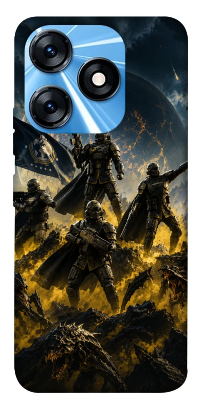 Чохол на TECNO Spark 10 HELLDIVERS фото 1 з 1