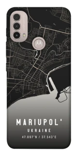 Чохол на Motorola Moto E40 Mariupol map фото 1 з 1
