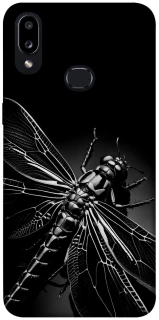 Чехол на Samsung Galaxy A10s Black dragonfly фото 1 из 1