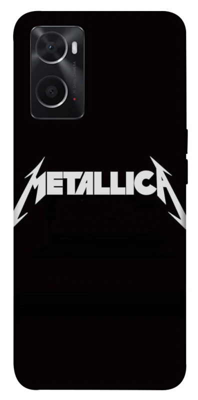 Чехол на Oppo A76 4G Metallica logo фото 1 из 1