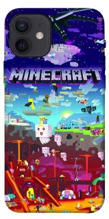 Чехол на Apple iPhone 12 (6.1") Minecraft world фото 1 из 1