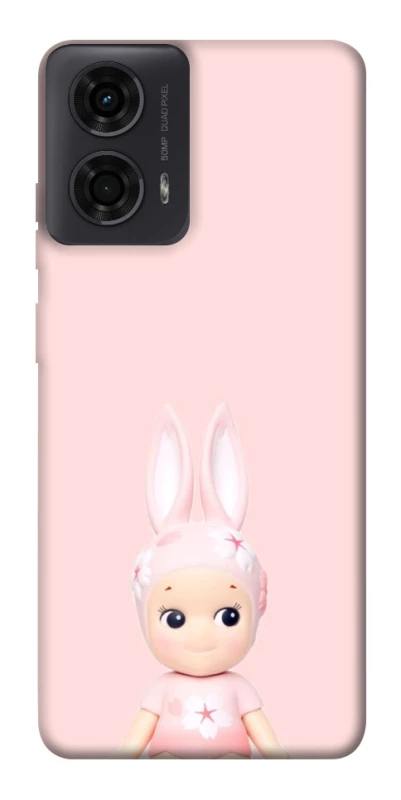 Чохол на Motorola Moto G04 Sakura Bunny Solo фото 1 з 1