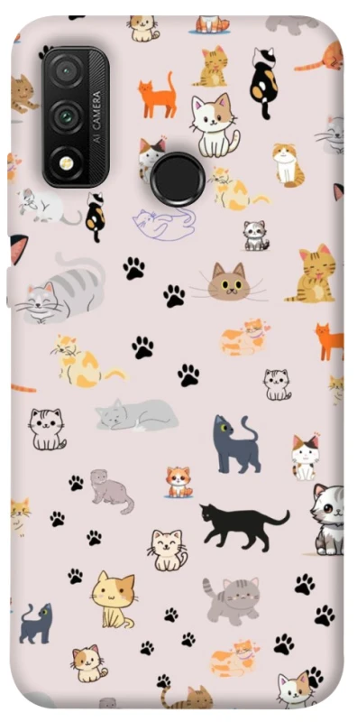 Чохол на Huawei P Smart (2020) Cat style ver.1 фото 1 з 1