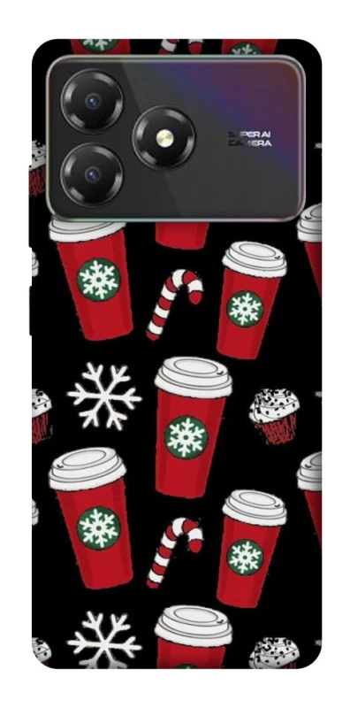 Чохол на ZTE Blade A36 Новорічний v40 фото 1 з 1