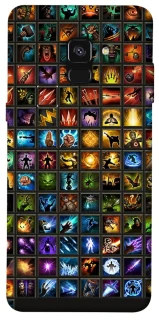 Чехол на Samsung A530 Galaxy A8 (2018) Abilities menu ver.3 фото 1 из 1