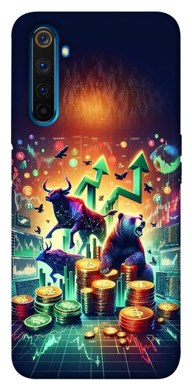 Чехол на Realme 6 Pro Crypto market фото 1 из 1