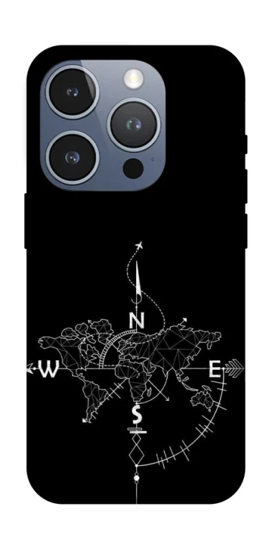 Чехол на Apple iPhone 16 Pro Travel Map фото 1 из 1