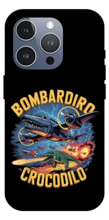 Чехол на Apple iPhone 16 Pro Max Bombardino Crocodilo v2 фото 1 из 1