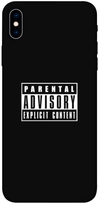 Чехол на Apple iPhone XS Max (6.5") Parental Advisory Label фото 1 из 1