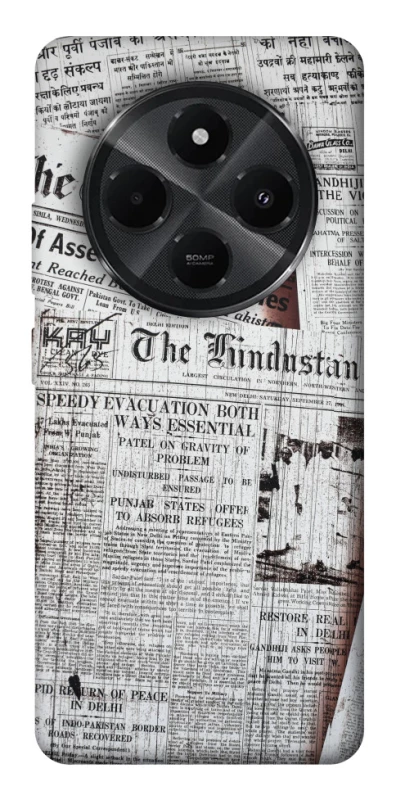 Чехол на Xiaomi Redmi A4 Газеты фото 1 из 1