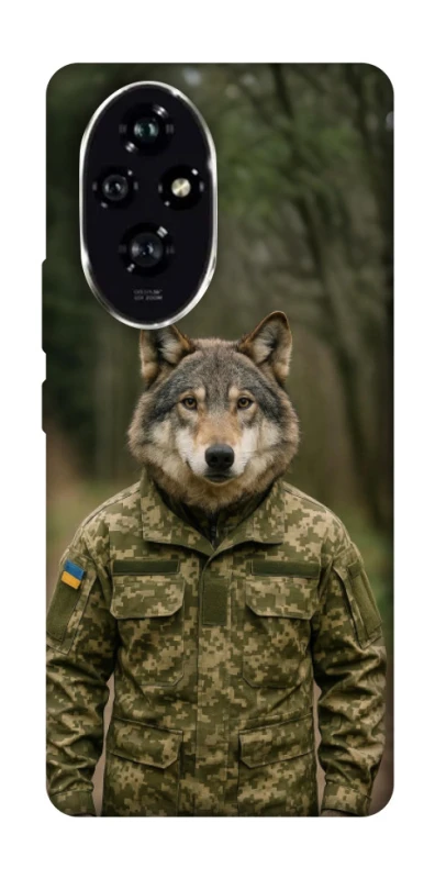 Чохол на Honor 200 Вовк захисник фото 1 з 1
