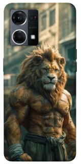 Чохол на Oppo Reno 7 4G Лев фото 1 з 1