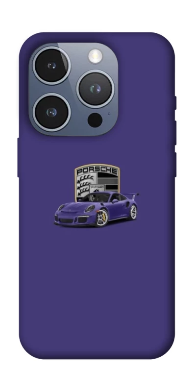 Чехол на Apple iPhone 16 Pro Porsche purple фото 1 из 1