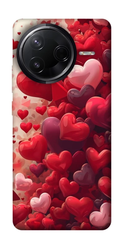 Чохол на Infinix Note 50 Pro Many hearts фото 1 з 1