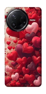 Чохол на Infinix Note 50 Pro Many hearts фото 1 з 1