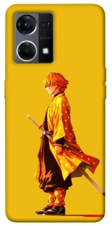 Чехол на Oppo Reno 7 4G Agatsuma Zenitsu фото 1 из 1