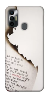Чохол на TECNO Spark 7 Вірші фото 1 з 1
