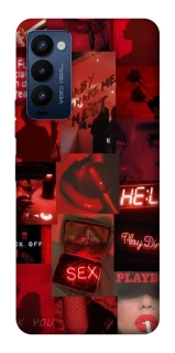 Чехол на TECNO Camon 18 Pro Love collage ver.3 фото 1 из 1