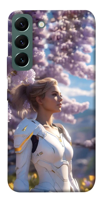 Чохол на Samsung Galaxy S22 Cyber space girl ver.1 фото 1 з 1