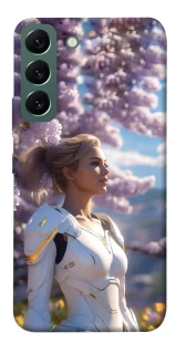 Чохол на Samsung Galaxy S22 Cyber space girl ver.1 фото 1 з 1