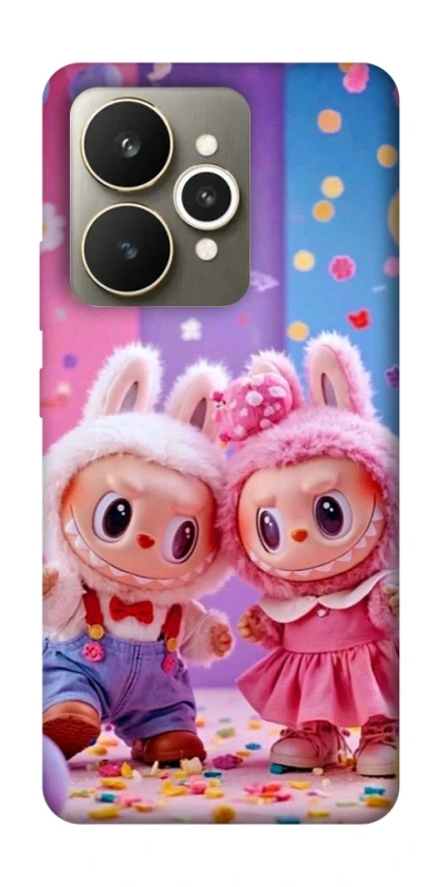 Чохол на Realme 15 Labubu twins ver.3 фото 1 з 1