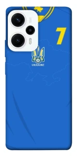 Чехол на Xiaomi Poco F5 / Note 12 Turbo UA-Football ver.4 фото 1 из 1