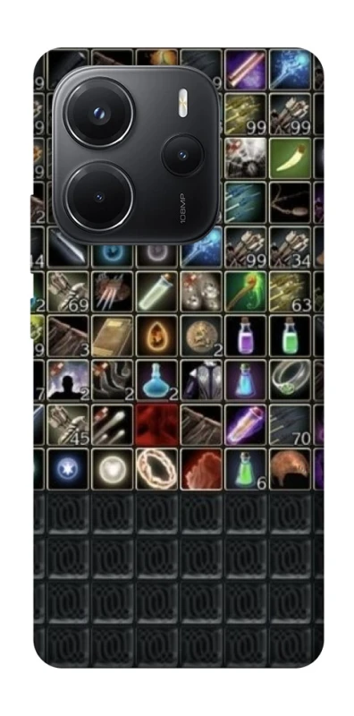 Чохол на Xiaomi Redmi Note 14 4G (Int. version) Inventory menu ver.2 фото 1 з 1