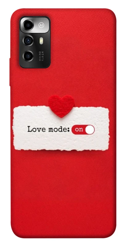 Чохол на ZTE Blade V40 Vita Love Mode ON фото 1 з 1