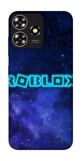 Чехол на ZTE Blade A73 4G Roblox Space Logo Blue фото 1 из 1