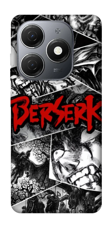 Чохол на TECNO Spark 20 Berserk collage ver.2 фото 1 з 1