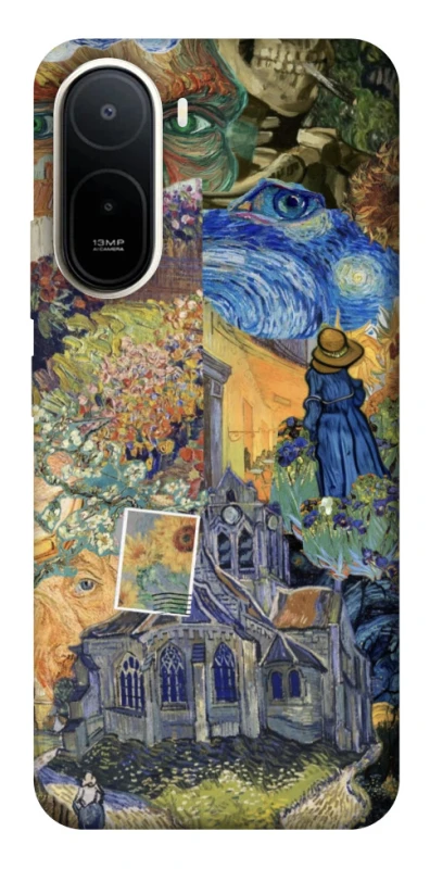 Чохол на Xiaomi Redmi A7 Pro 4G Van Gogh collage фото 1 з 2